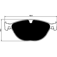 VelocityAP Jaguar F-Type V6 Base Porterfield Race R4 Brake Pads Front AP 1751